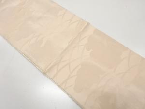 アンティーク　雲に芝草模様織り出しリバーシブル全通袋帯（材料）